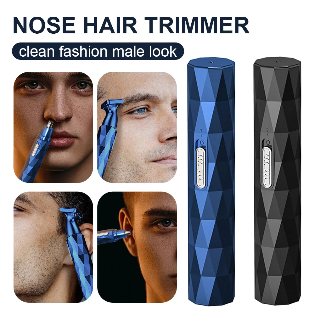 

Electric Shaving Nose Ear Trimmer Safe Face Care Rechargeable Nose Hair Trimmer for Men Shaving Hair Removal Razor Beard