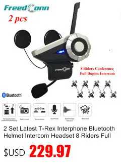 Vnetphone V6 1200 м Мотоциклетный Bluetooth шлем домофон полный дуплекс для 6 гонщиков BT беспроводной motocicleta переговорные гарнитуры