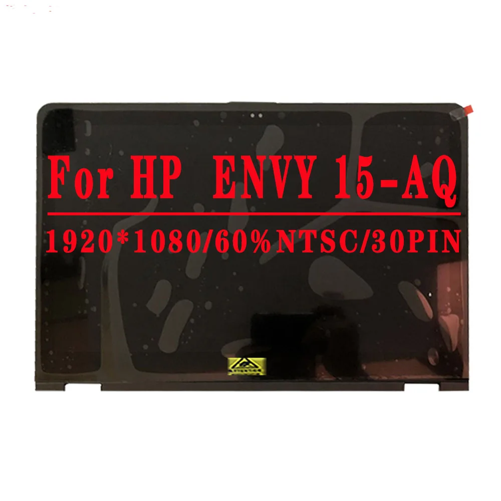 

Replacement 15.6 inch FHD or UHD IPS LCD Panel Touch Screen Digitizer Assembly For HP Envy x360 15-aq 15-AQ Series Assembly