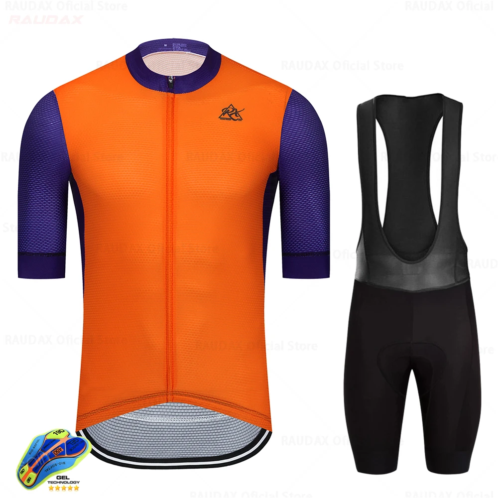 Мужская одежда 2021 команда Raudax RX Areo Велоспорт Джерси Mtb с коротким рукавом
