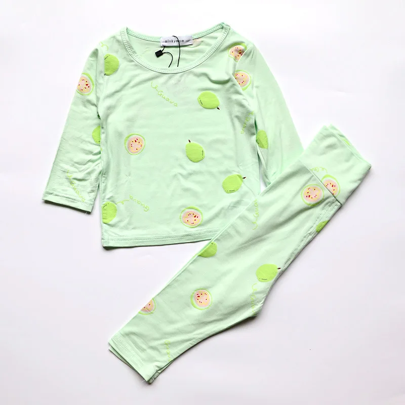 

Girls Boys Clothing Sets Spring Autumn Sleeping Suits Striped Long Sleeve Shirt + Pants 2pcs Kids Clothes Children Clothing Suit