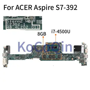 for acer sterm2 s7 392 s7 393 i7 4500u 8gb laptop motherboard 12302 1 48 4lz02 011 notebook mainboard sr16z 8gb ram ddr3 free global shipping