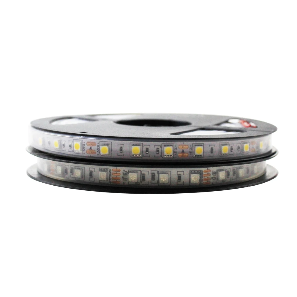 Водонепроницаемая IP67 IP68 5050 RGB Светодиодная лента 12 в 60 светодиодов/м