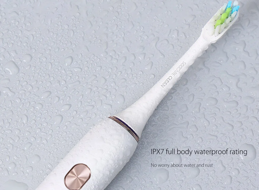 Xiaomi Soocare X3 Soocas Водонепроницаемая электрическая зубная щетка перезаряжаемая звуковая электрическая зубная щетка обновленная ультра звуковая зубная щетка