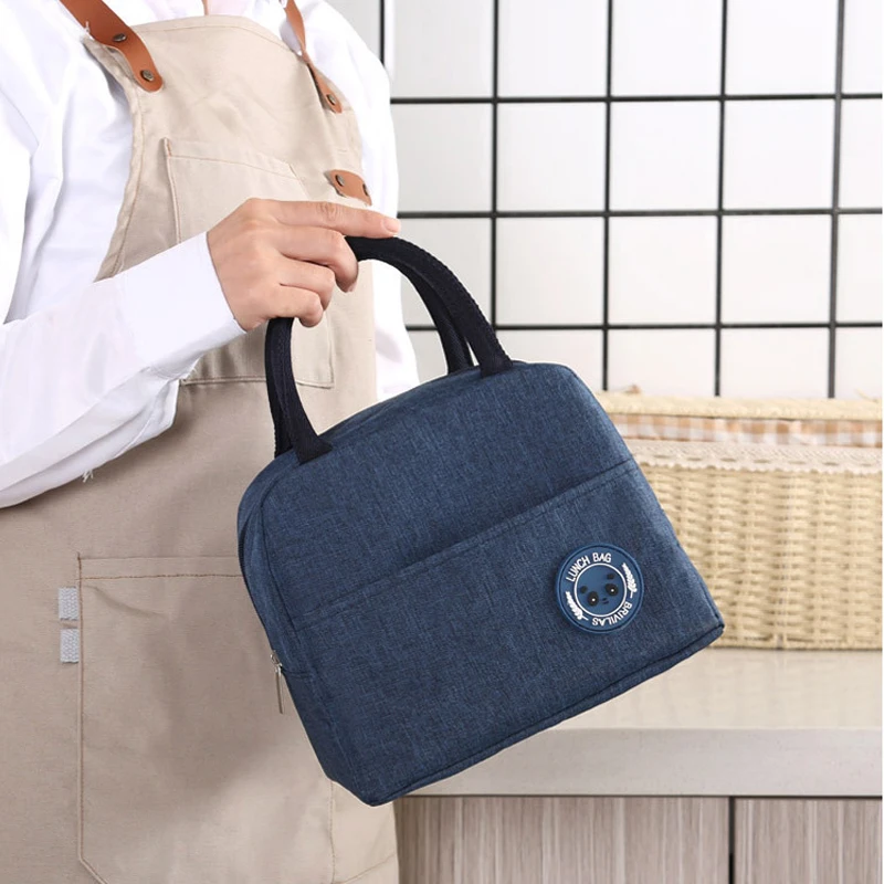 

Portable Lunch Bag TCooler Bag For Women Convenient Tote Food Bags For Work Insulated Lunch Box Insulated Bag Tool Hermal Bags