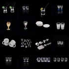 1241013 шт., прозрачная мини-чашка из смолы