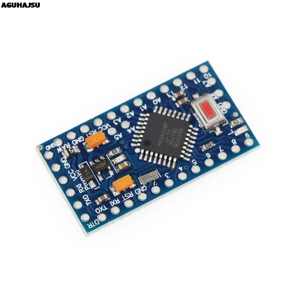 ATMEGA328P Pro Mini 328 ATMEGA328 5 В/16 МГц 3 В 8 для макетной платы Arduino | Электронные компоненты и