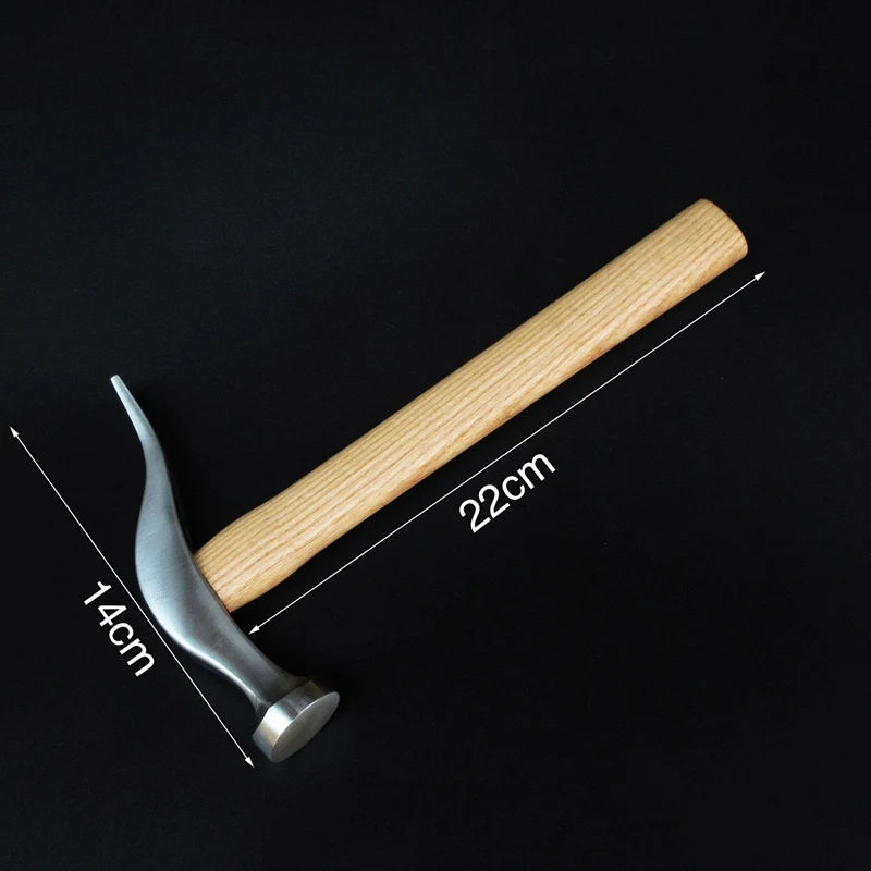 Cobbler Shoe Repair Hammer Wood Handle Leather Work Shoemaking Repairing Remmending Tool | Дом и сад