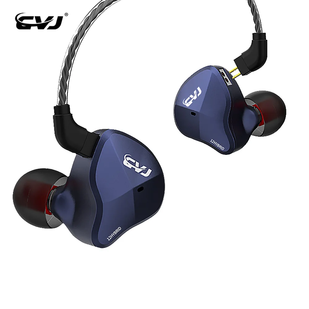 Наушники-вкладыши AK CVJ CSN гибридные металлические Hi-Fi 3 5 мм 12 шт. | Электроника