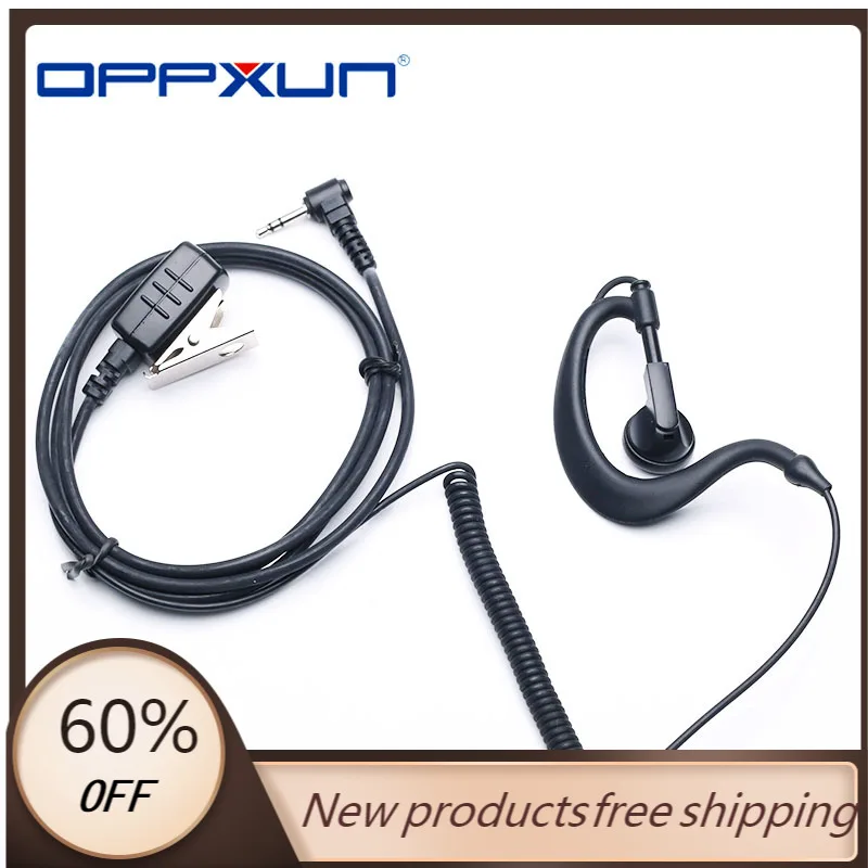 

2021 Hot OPPXUN 2.5mm Walkie Headphone for Motorola Radio TLKR T80 T60 T5 T7 T3 T4 Talkabout T5428 T5720 XTR446