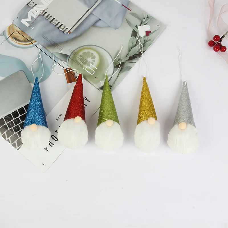 

Santa Rudolph Christmas Tree Gift Bag Pendant Christmas Decoration Hanging Ornaments New Year 2022 Home Decoration Crafts