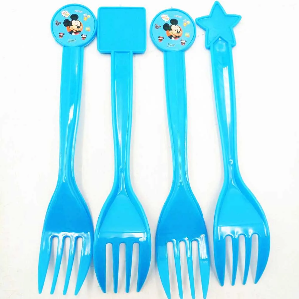 Микки Мышь детская День рождения Декорации для вечеринок баннер на тарелке чашке