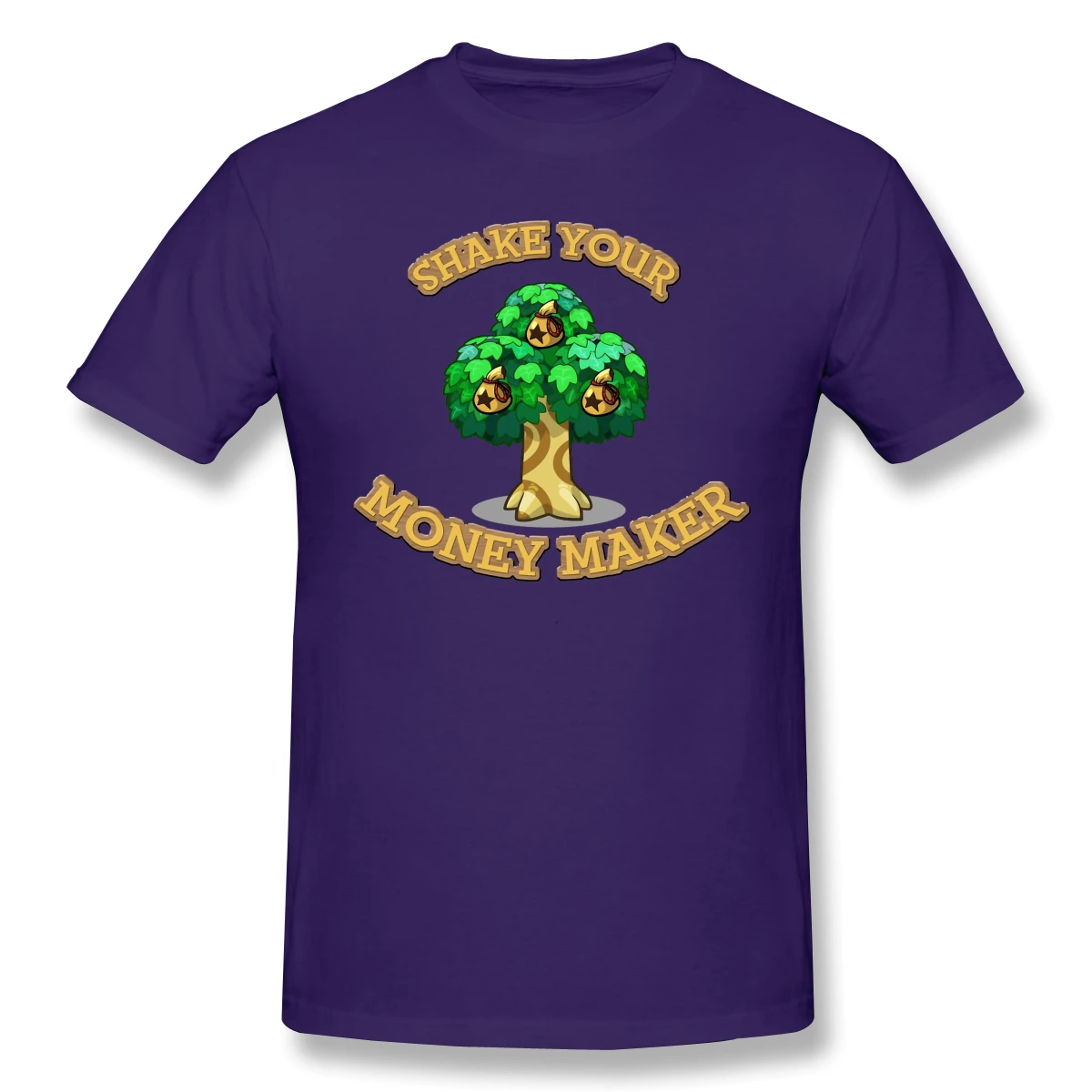 Футболка с надписью Shake Your Money Maker Забавные футболки круглым вырезом 100% хлопок