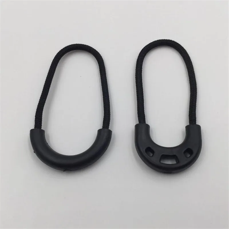 10pcs U shaped Zipper Head Slider Jacket Outdoor Bag Slip Pull Handle Rope Puller For Clothing Accessories|Бегунки для молнии| |