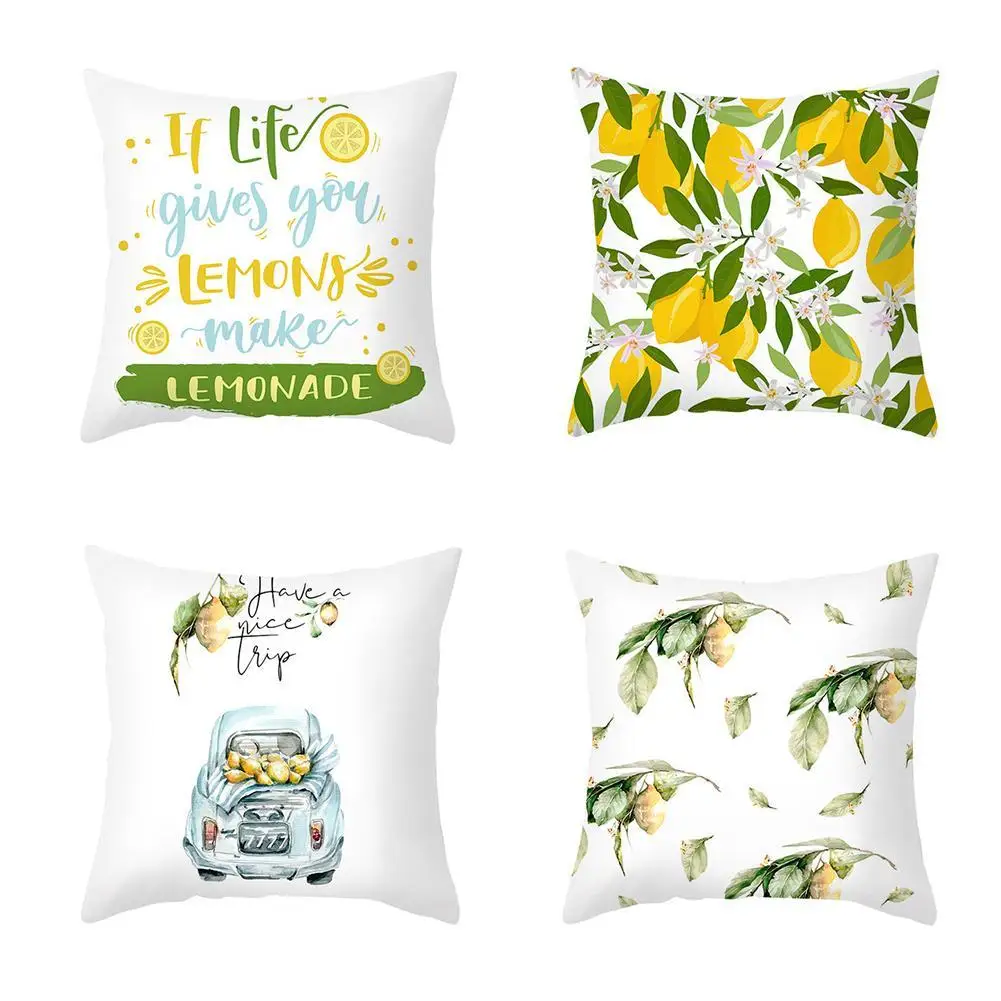 

Cushion Covers Decorative Pillows bed Cotton Line Flower Printed Throw Pillow cases For Home Decor Sofa Chair Car Seat