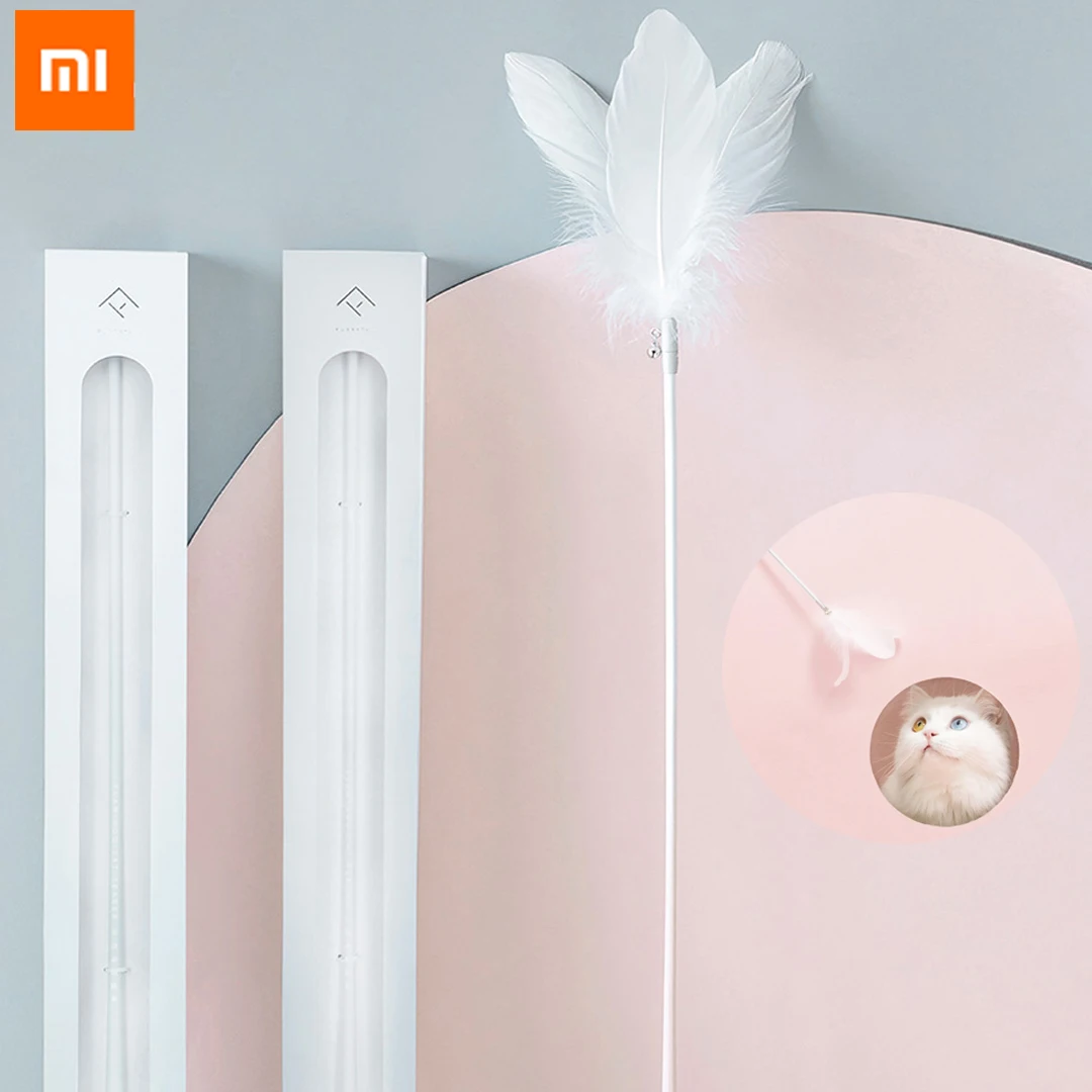 Xiaomi Youpin игрушка для домашних животных перо товары кошек кошатник палочка игрушки