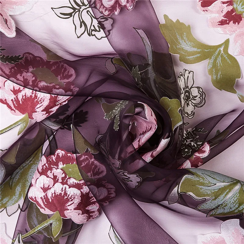 Тюль YokiSTG с цветами для кухни гостиной спальни прозрачные шторы украшение дома