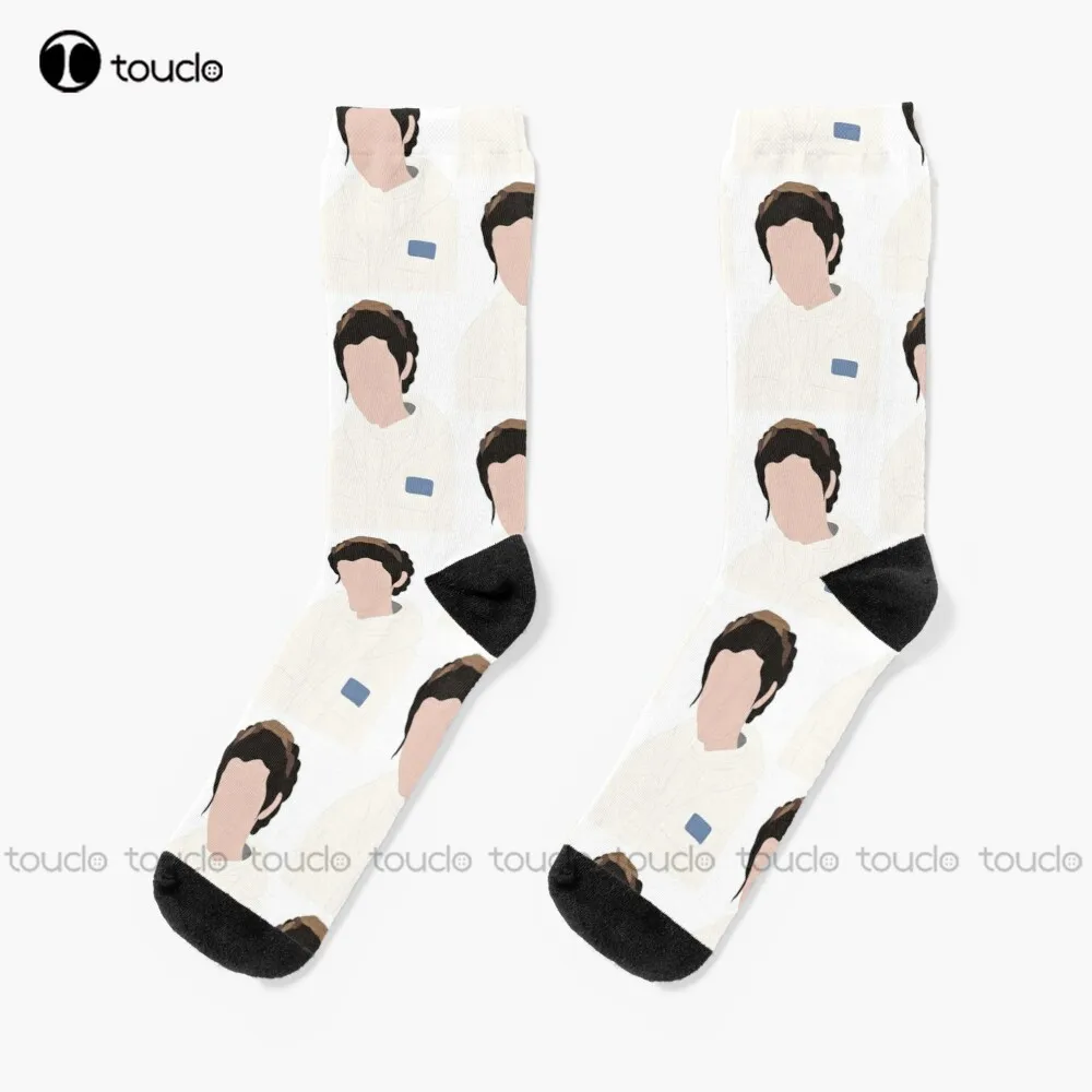 

Leia Princess Leia Star Carrie Return Fisher Socks Slouch Socks Christmas Gift Unisex Adult Teen Youth Socks Custom Women Men