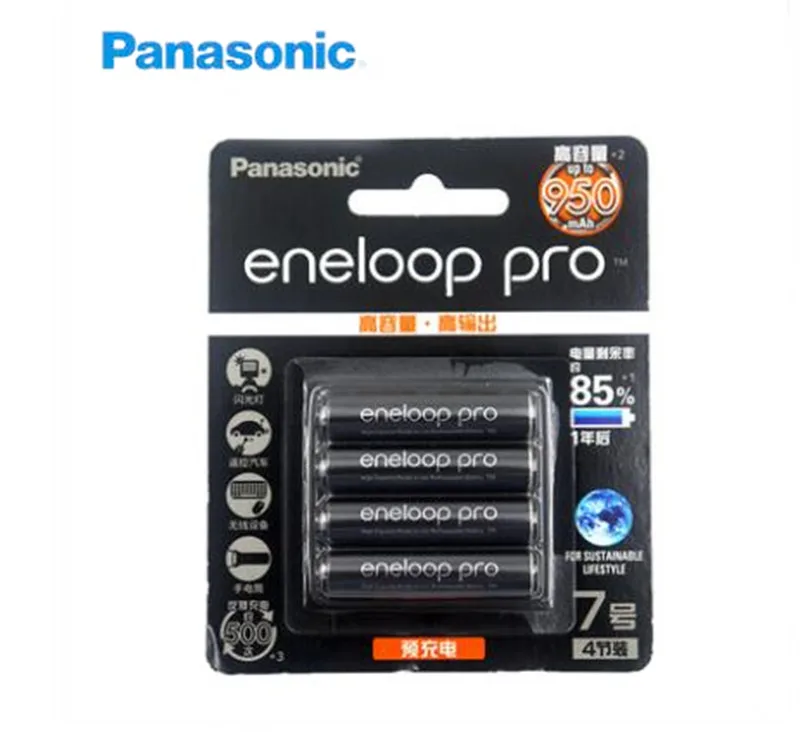 8X оригинальный Panasonic pro большой емкости AA 2550 мАч + Высокая емкость AAA 1 2 в 950 |