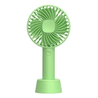 a20 handheld fan usb charging fan mini fan student gale silent three speed adjustment desk table fan with base