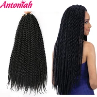 antoniah senegalese thick twist braiding hair extensions smooth and soft crochet twist hair braids 12color available