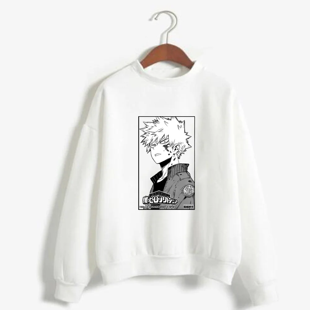 Толстовка с капюшоном My Hero моя геройская Академия модные аниме элементы зимние