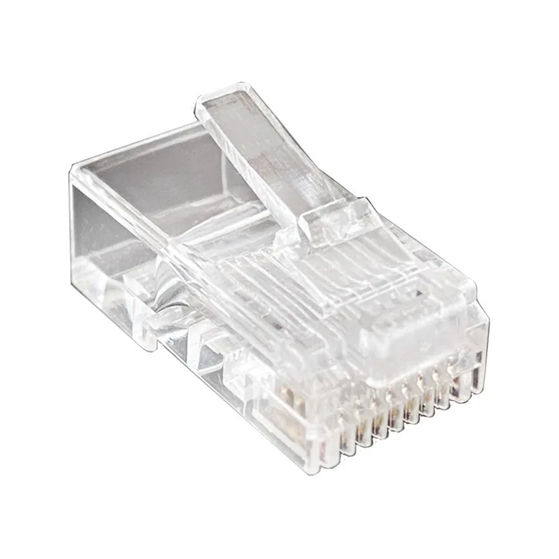 Сетевая модульная штепсельная вилка RJ45 10 20 40 шт. Разъем Cat5 CAT5e 8P8C utp