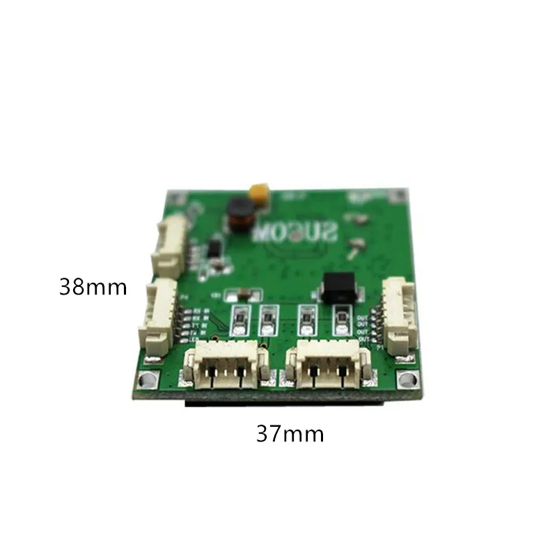 mini pbcswitch module pbc oem module mini size 345 ports network switches pcb board mini ethernet switch 10100mbps5v 12v free global shipping