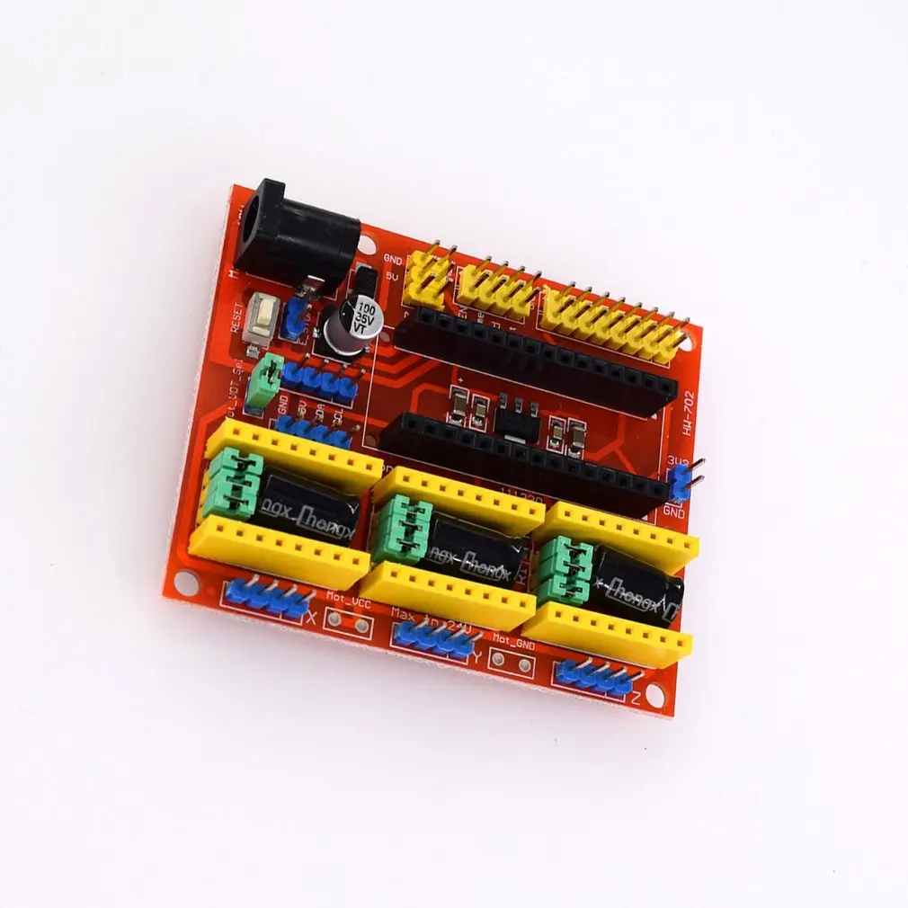 CNC Shield V4 Engraving Machine Stepper Motor Driver for 3D Printer Arduino NANO Portable Size Electronic Component | Компьютеры и