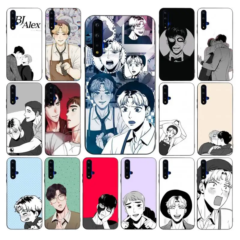 

FHNBLJ bj alex Phone Case for huawei nova 2 i plus 3 i E 4 E 5 i pro 6 SE 6 5g cutecute