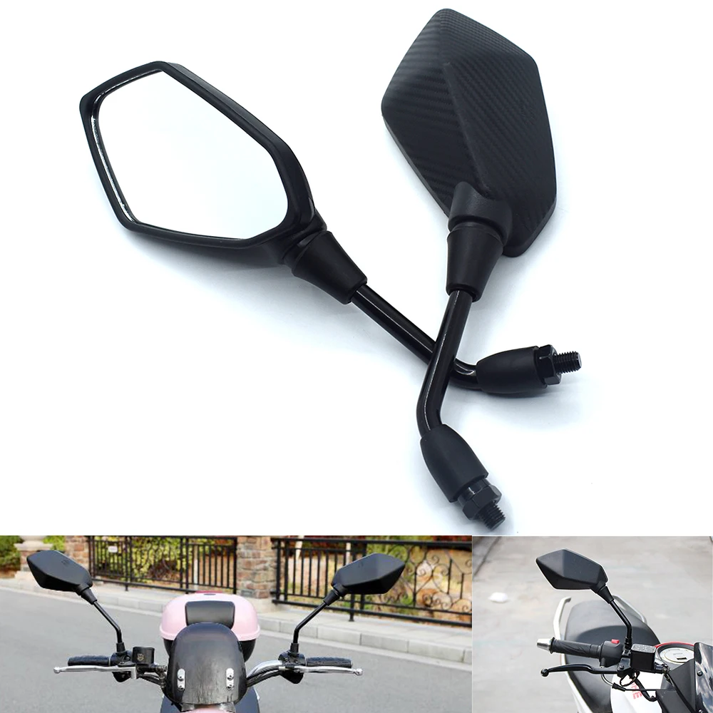 

Universal motorcycle rearview mirror 8mm 10mm motorcycle mirrors For Suzuki GW250F GSR750 SFV650 GSX-S750 GSX-S750Z GSX-S1000F