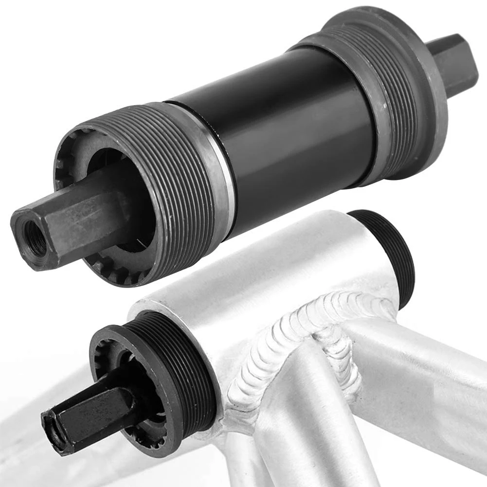 

Mountain Bike Bearing Bottom Bracket With Screws Type 68mm Bicycle Axis MTB Road Bike Steel Waterproof Crank Set Axis Parts