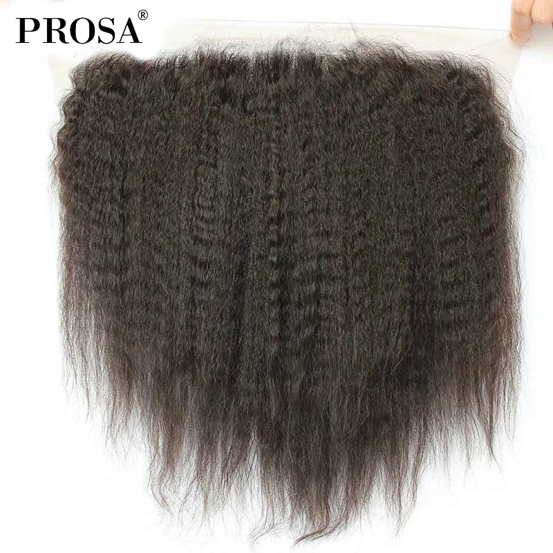 13х6 кружевное фронтальное закрывание курчавые прямые ушки на ухо предварительно