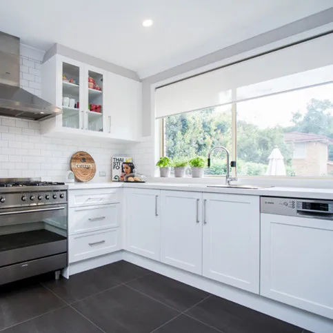 Металлический лак кухонный шкаф современный дизайн Горячая продажа модульные