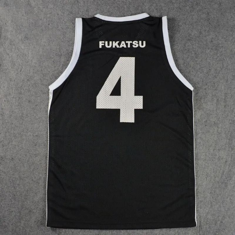 

Anime Slam Dunk Akita SANNOH FUKATSU 4# Basketball Jersey Cosplay