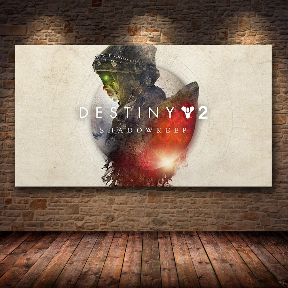 19 Destiny 2 видео игры настенный художественный холст плакат HD печатает фотографии для Гостиная украшения дома 108*60 см* 90*50 см 70*40 см - Цвет: 19