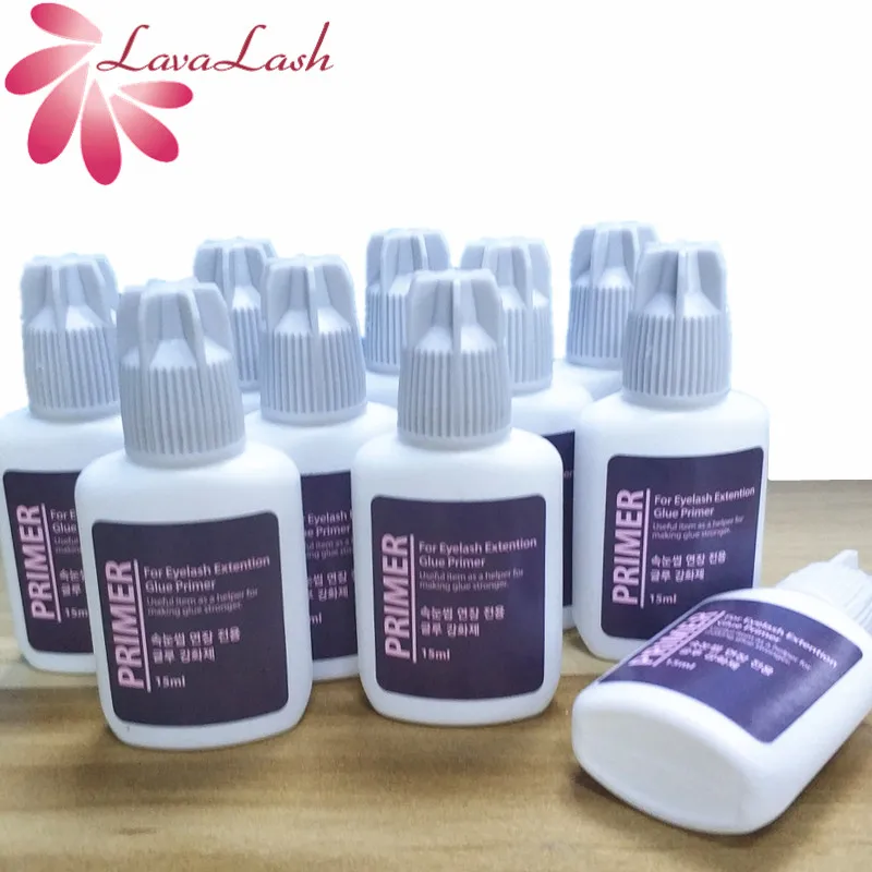 10 бутылок Стандартный клей для наращивания праймер 15 мл держит ресницы дольше|glue