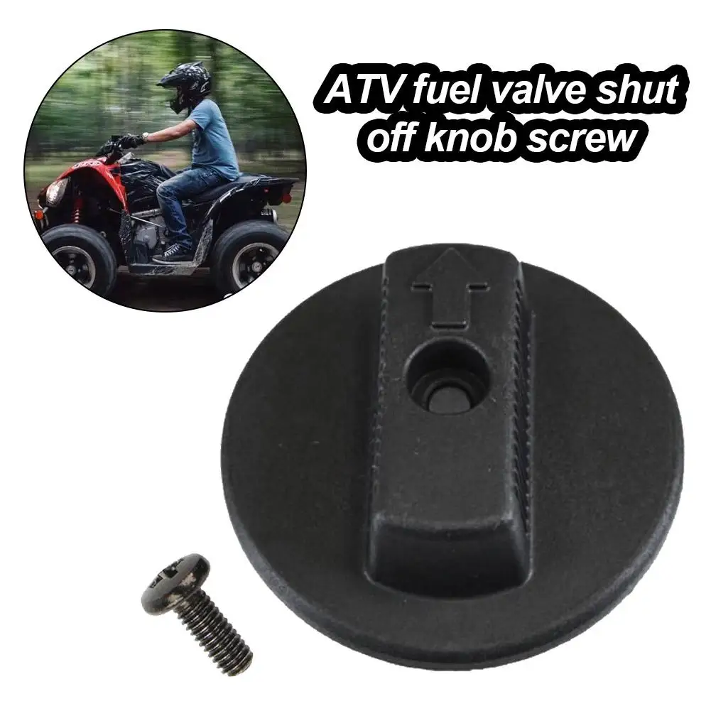 

0470-408 ATV Fuel Valve Closing Knob Arctic Cat Gas Knob & Screw 250 400 500 300 375 CC 2X4 4X4 OEM