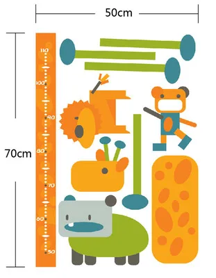 

Boy Girl Props Wall Hanging Baby Height Measure Ruler Wall Sticker Decorative Child Kid Growth Chart for Bedroom Home Decoration