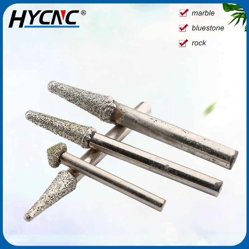 1 шт. гравировальный станок из гранита с ЧПУ конусная шаровая Головка рельефный