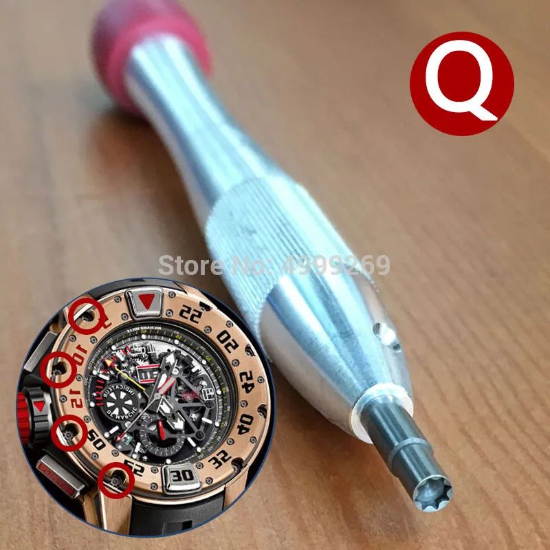 Стальная специальная отвертка для Audemars Piguet, Bvlgari, Bulova, IWC, Richard Mille, Rocks, Omega watch parts tools