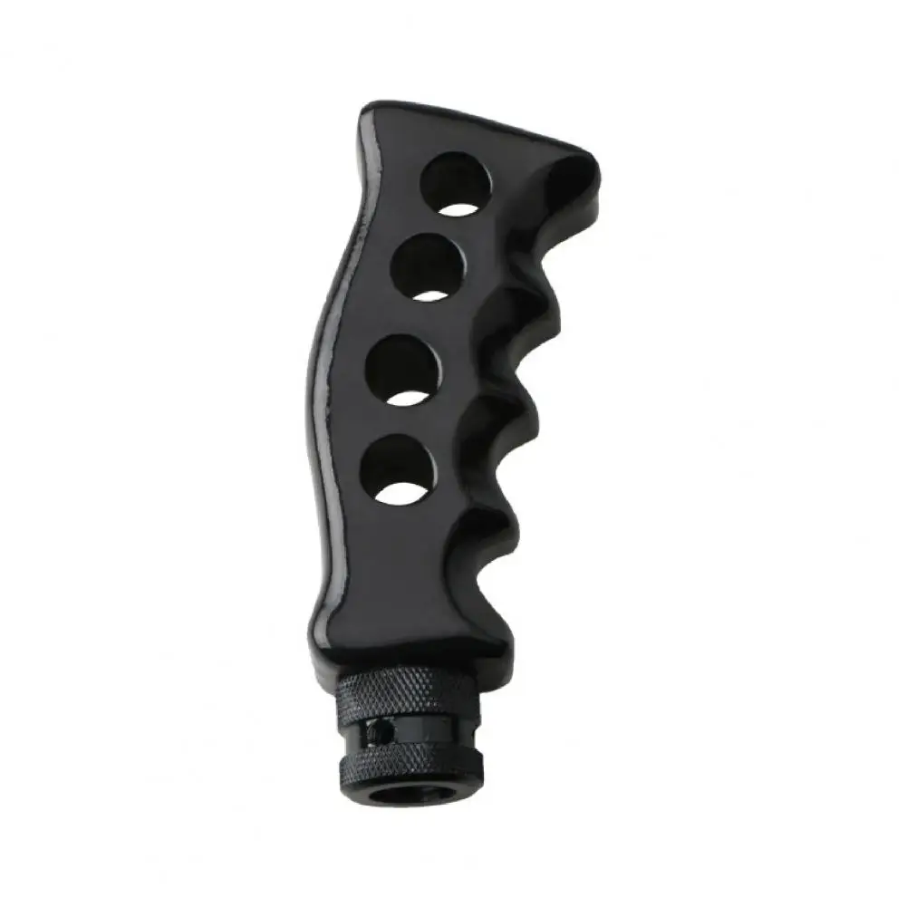 

Car Gear Shift Knob Tool Holder Dustproof Aluminum Alloy Manual Shifting Speed Gear Shift Handle for Auto