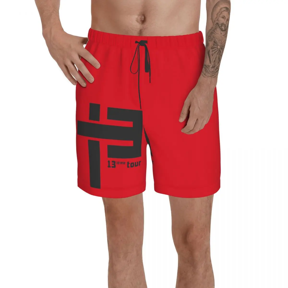 

Promo INDOCHINE(5) Anime Causal Breathable Quick Dry Creative print R145 Loose Male Shorts