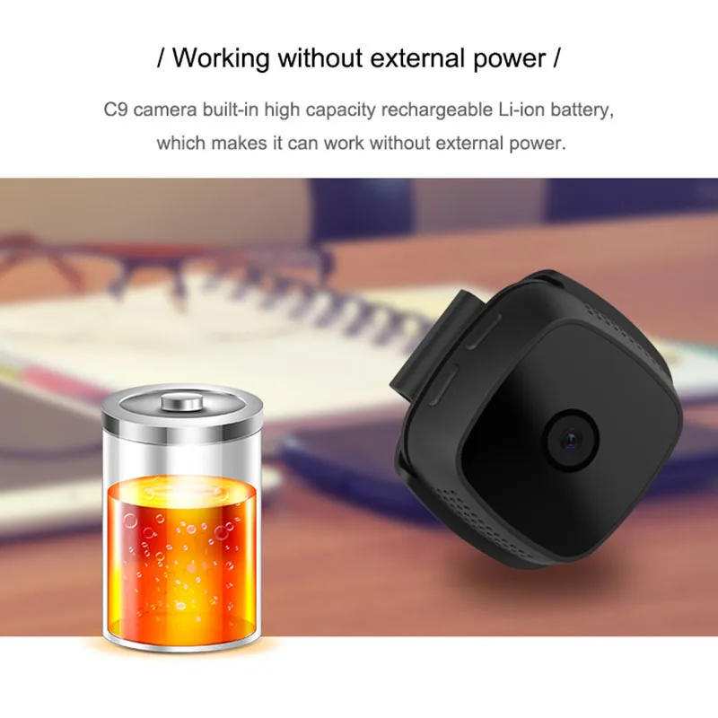 Беспроводная IP камера с функцией ночного видения Wi Fi 1080P|Камеры видеонаблюдения| |