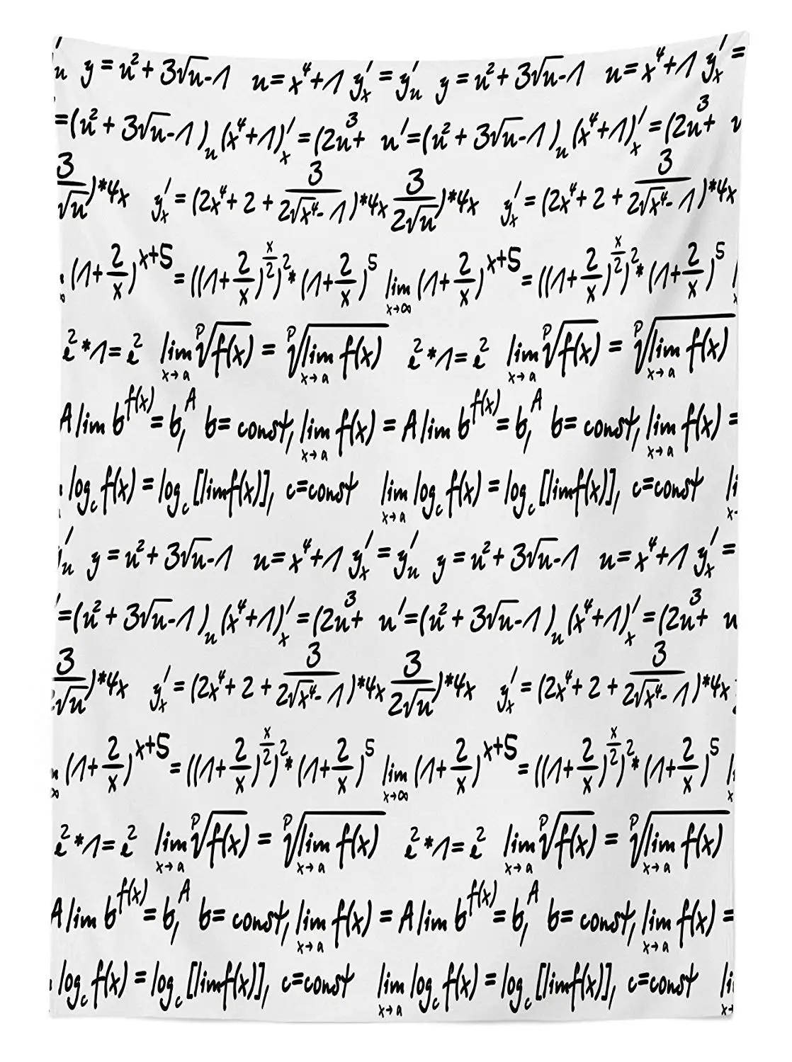 Математика классная уличная скатерть алгебра функция арифметика и