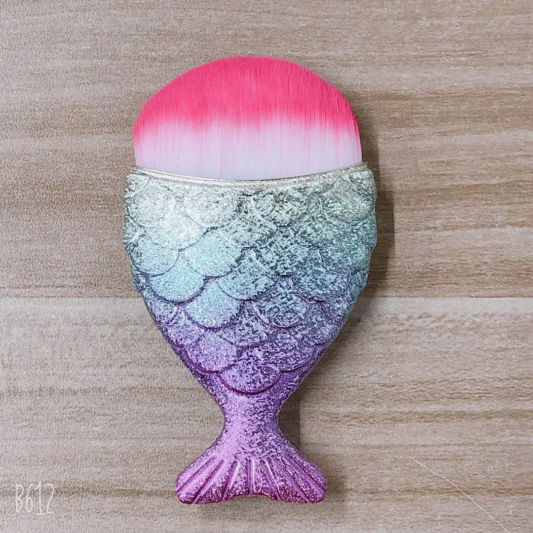 1 шт. набор косметических инструментов для рыбы кисти макияжа пудры лица