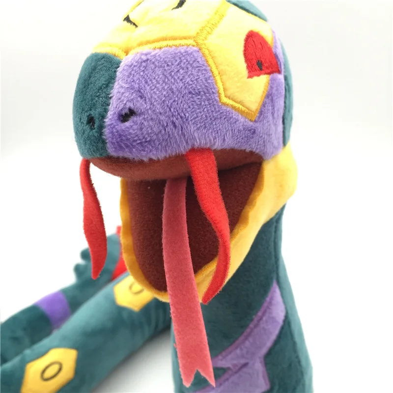 

new High Quality Anime Seviper 92cm Plush Habu Snake Stuffed Toy Cartoon Soft Doll