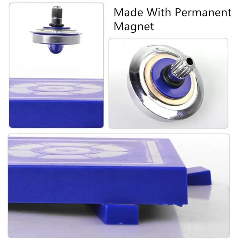 

Kids Magnetic Spinning Top Levitation Magic Gyro Gyroscope Suspended UFO