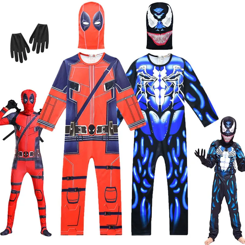 Одежда для мальчиков костюмированной вечеринки костюм супергероя костюмы