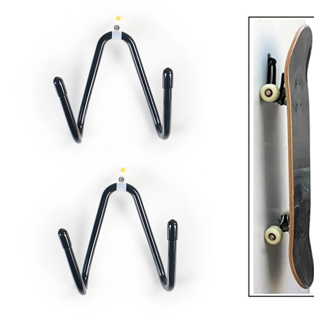 

2x Scooter Hook Adjustable V-Shaped Guitar Storage Hanger Skateboard Storage Hook Wallmount Hook For Skateboard Home